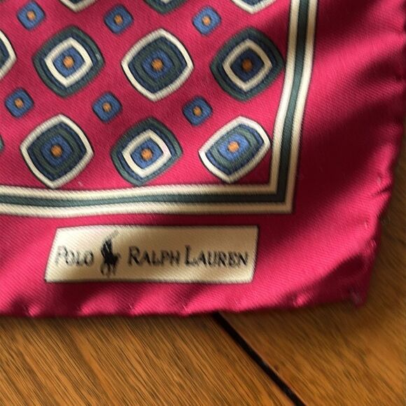 Polo Ralph Lauren silk pocket square - Picture 3 of 5